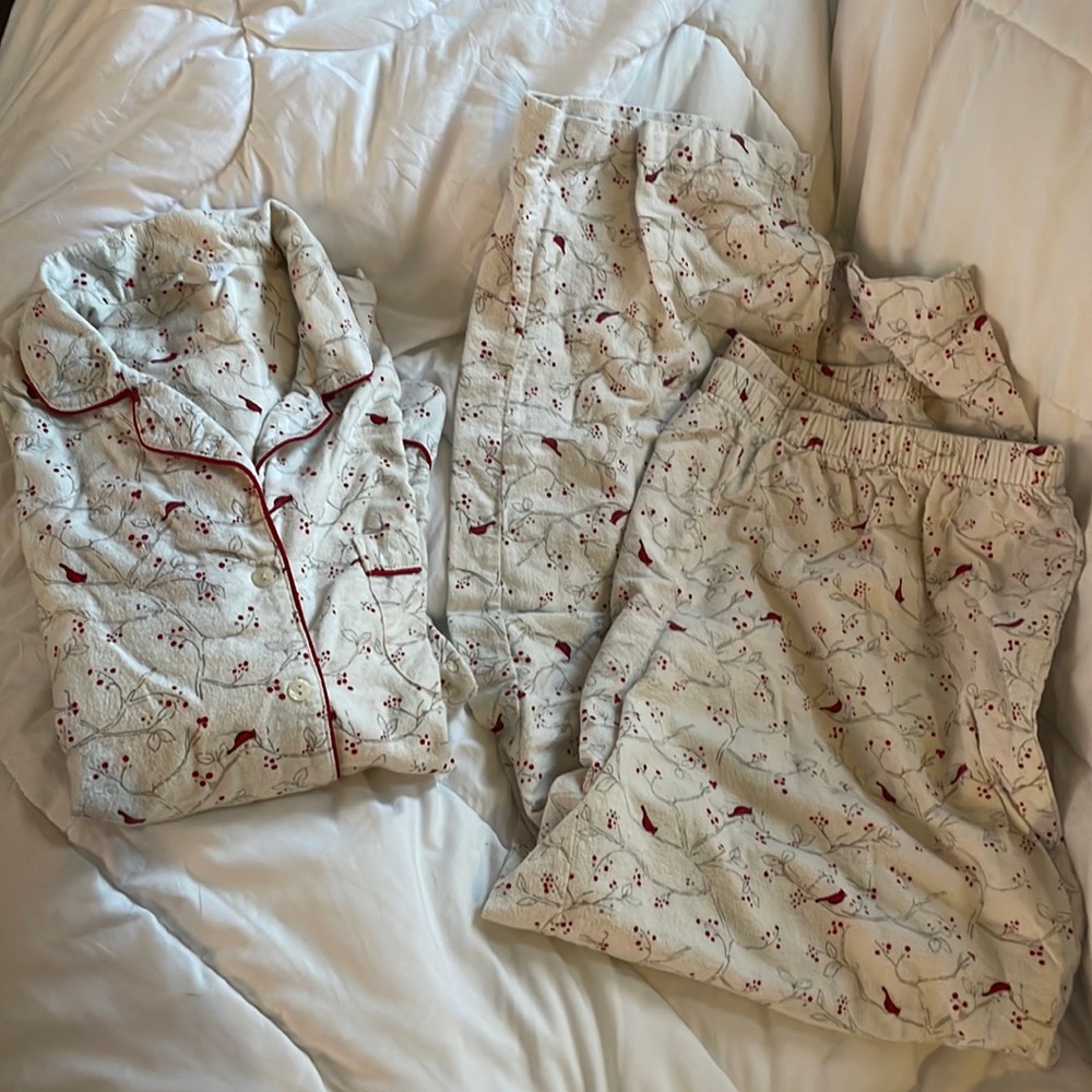 Cozy pajama set long sleeve size L